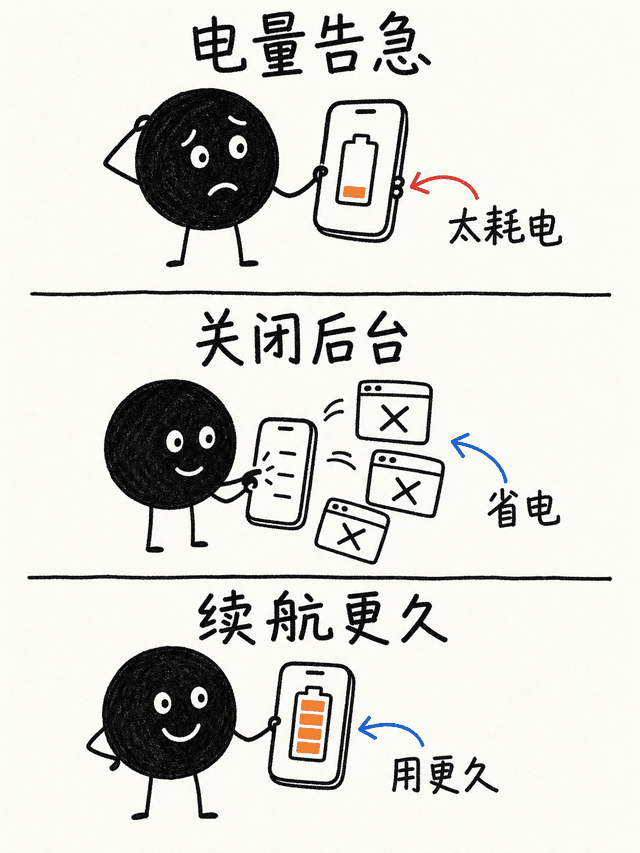 小豆人黑色涂鸦信息图